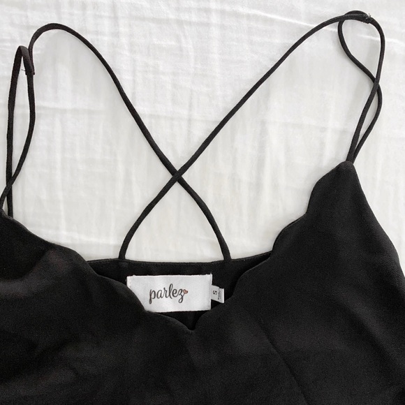 Dressy spaghetti strap tank top - Picture 2 of 3